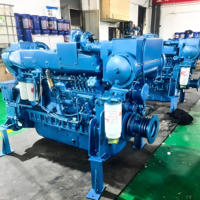 Nouveau moteur marin Wuxi P10 - un moteur diesel quatre temps refroidi par eau de 300 à 400 chevaux