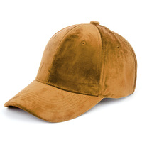 Gorras de Béisbol de Alta Calidad, Ajustables, con Visera Curva, 6 Paneles, Personalizadas, de Terciopelo, Gorra de Béisbol Simple