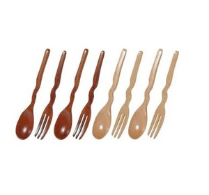 Couverts en bois de luxe avec finition brillante pour la maison, ensembles de couverts en bois pour hôtel, cuillères faites à la main - Product Image 1