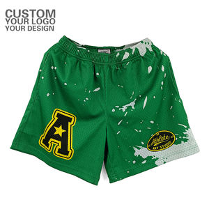 Custom Heavy Dark <b>Pink</b> Mid Thigh 5 Inch <b>Mens</b> Gym Mesh <b>Shorts</b>, Half Pants Quick Dry Fitness Anime Sublimation <b>Men's</b> Mesh <b>Short</b> - Product Image 1