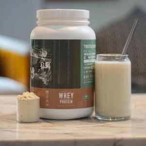 Proteine del Siero di Latte in Polvere Senza Aromi da Pascolo Naturale, Alta Qualità OEM, 300g, Dose 10g, per Adulti (Non Donne in Gravidanza) Uomini - Product Image 3