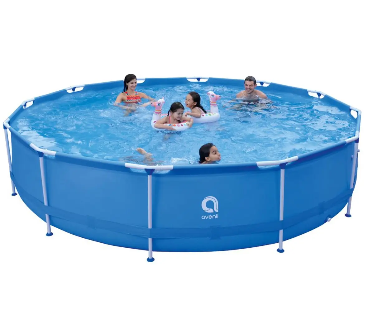 Steel bassin piscine 3,50 x 0,90 m einbauskimmer Buse Incl Expédition Croatie