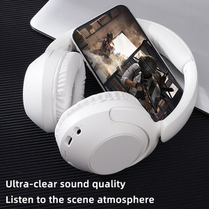 Bluetooth <b>Wireless</b> Headphones Over Ear Dynamic <b>Microphone</b> Touch Control Type C Charging 3000mAh Battery Sports Music Earphone - Product Image 3