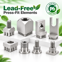 Prise d'alimentation In-saiL Power2 en laiton sans plomb pour PCB, bornes à filetage interne pour fixation de cosses de câble, méga-fusibles EV ESS