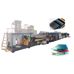 PC Polycarbonate Hollow Multiwall Sheet Extrusion Machine
