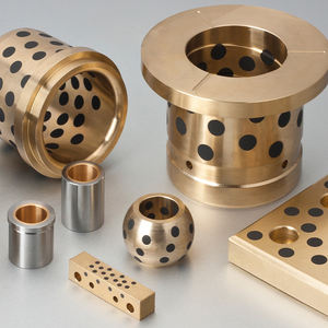 บูชปลอกทองแดงหล่อลื่นตัวเองพร้อมตลับลูกปืนไร้น้ำมันกราไฟท์ฝัง - Product Image 2