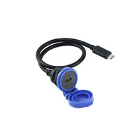 Connecteur USB C Femelle Blindé IP67 Haute Vitesse, Port USB 3.0 3.1 Type C