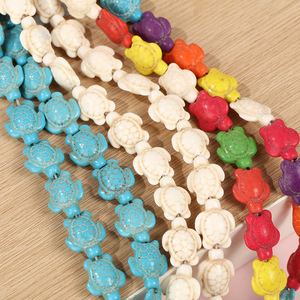 Cadena de Cuentas de Tortuga Pequeña Turquesa al por Mayor, Collar Hecho a Mano, Pulsera de Cuentas, Accesorios de Joyería Creativos y con Personalidad - Product Image 1
