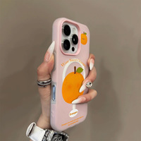 Étui de téléphone portable magnétique en TPU creux, style deux-en-un, avec un design luxueux et une coque transparente