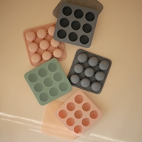 Récipient de stockage pour aliments faits maison pour bébés purées de fruits et légumes lait maternel plateau de congélation en silicone pour aliments pour bébés avec clip