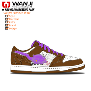 Giày thể thao nhẹ, kiểu dáng thời trang, bán trực tiếp từ nhà máy, có thể tùy chỉnh theo phong cách Juice WRLD GBGR dành cho nam - Product Image 2