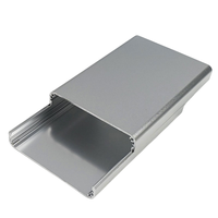 Boîtier d'instrument en aluminium personnalisé 88x30 avec profilés d'anodisation Boîtier de dissipation thermique pour boîtier de commande électronique Mini PC