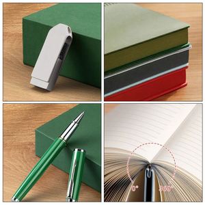 Ensemble cadeau stylo et carnet personnalisés en métal avec logo imprimé pour entreprises – Vente en gros promotionnelle - Product Image 5
