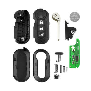 Venta al por mayor OEM <span class=keywords><strong>3</strong></span> botones llave de coche Fob entrada remota sin llave para 2012 - 2017 Fiat 500 <span class=keywords><strong>Ram</strong></span> Promaster City LTQF12AM433TX 433MHz - Product Image 6