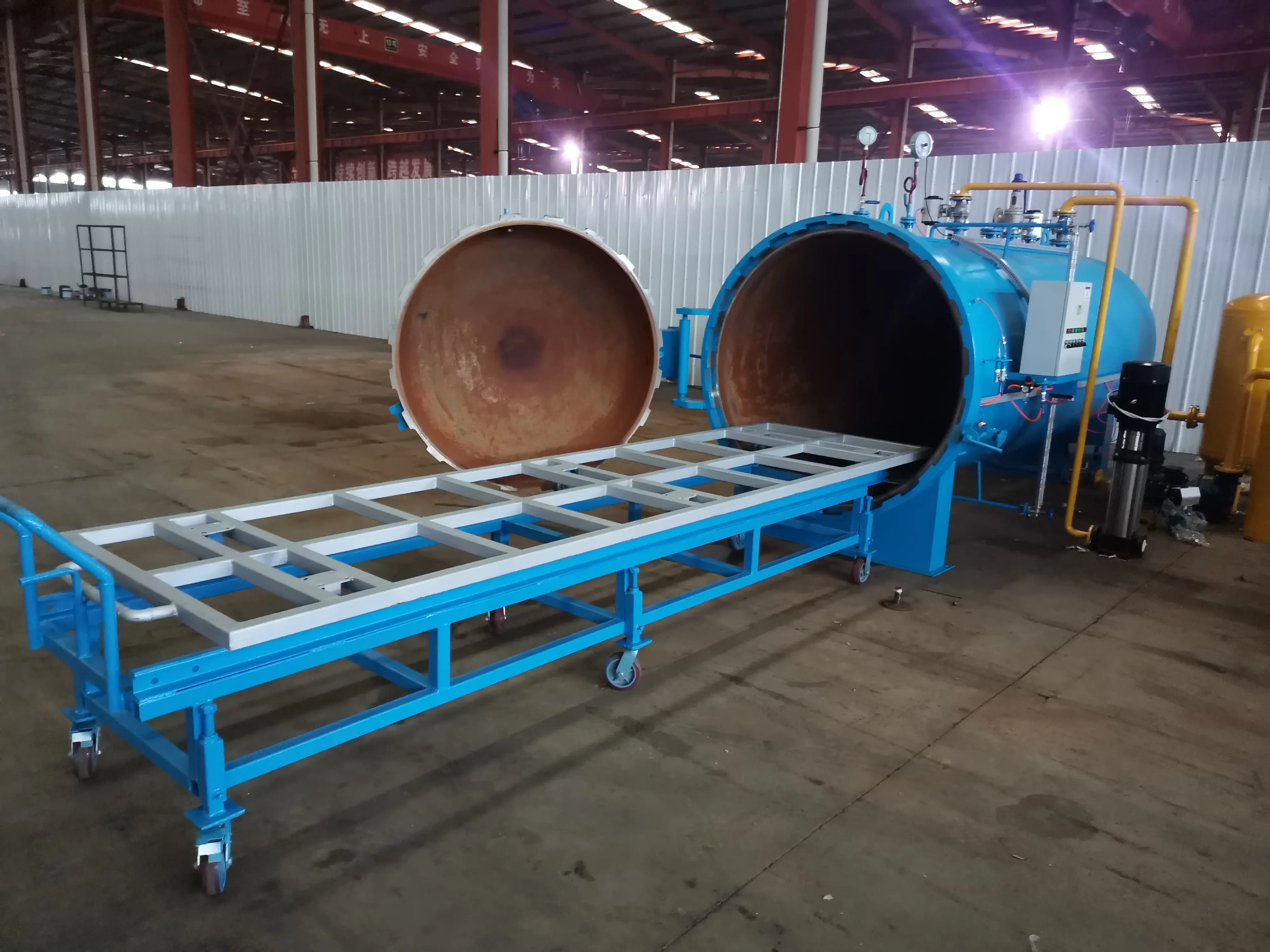 Wood Impregnation Dying Timber Treatment Autoclave Machine