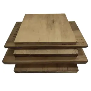 生产各种尺寸的4*8定制LVB胶合板，用于家庭地板的深碳层压板