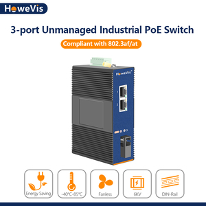 Nuovo arrivo 100M <span class=keywords><strong>Switch</strong></span> Ethernet PoE non gestito 1 modulo di interfaccia fibra SC con 2 xrj45 FC/ST <span class=keywords><strong>Switch</strong></span> di rete industriale in fibra - Product Image 3