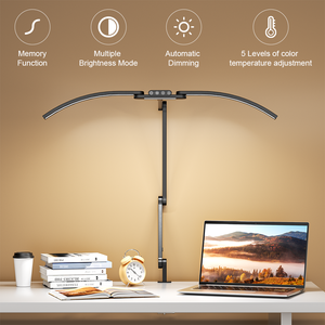 Lámpara LED de <span class=keywords><strong>Mesa</strong></span> para Uñas, Diseño <span class=keywords><strong>Plegable</strong></span> para <span class=keywords><strong>Mesa</strong></span> de Manicura, Salón de Uñas, Oficina, Iluminación de Trabajo, Lámpara de <span class=keywords><strong>Mesa</strong></span> para Uñas, Uso Profesional - Product Image 2