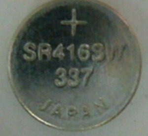 Orologio batteria SR416SW <span class=keywords><strong>337</strong></span> 1.55V 7.5mAh Ossido di Argento Della Moneta Delle Cellule del Tasto - Product Image 3