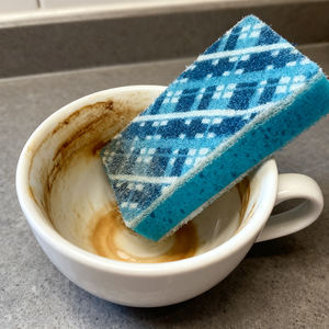 أدوات تنظيف المطبخ بالجملة، إسفنج غسيل الأطباق المنزلي ذو الوجهين، وسادات التنظيف - Product Image 4