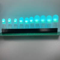 Diode LED 5mm GRBW, forme diffuse, couleur blanche naturelle, contrôle de la couleur, changement de couleur, couleur de rêve, DIP F5, trou traversant, 0,2W