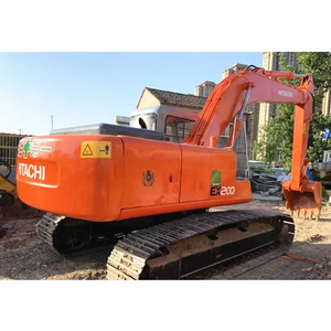 Stock disponible d'excavatrices sur chenilles Hitachi ZX200 d'occasion, pièces complètes fonctionnelles, excavatrice Hitachi ZX200 avec rapport d'inspection. - Product Image 6