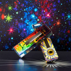 Custom 2 Gram 1ml Disposable Cartridge Child Resistant Cardboard Luxury Holographic Packaging Empty Cart Pens Paper Boxes - Product Image 1