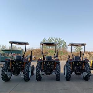 Tractores chinos de 50-70HP con capota amarilla para uso agrícola. - Product Image 6