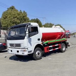 Camion-citerne d'aspiration des eaux usées à haute pression Diesel 4x2 8000L avec émission Euro 3 et transmission manuelle à vendre - Product Image 2