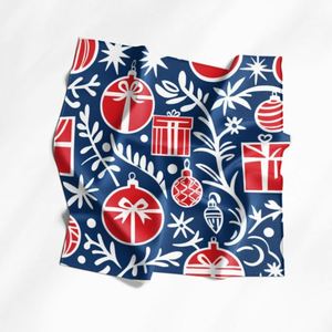 Pañuelo de Seda Cuadrado Pequeño de 50x50cm para Cuello, Cabeza o Muñeca, Uniforme de Azafata, Código de Vestimenta Profesional, Personalizable - Product Image 5