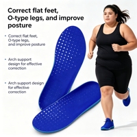 Semelles orthopédiques à faible pression, surface douce, protection anti-frottement et anti-ampoules, pour usage quotidien