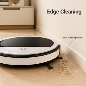<span class=keywords><strong>Robot</strong></span> <span class=keywords><strong>Aspirapolvere</strong></span> Intelligente 3-in-1 per Pulizia Domestica, Bestseller Transfrontaliero, Funzioni di Spazzatura, Aspirazione e Lavaggio, Alimentato USB - Product Image 1