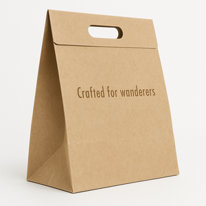 Vente en gros de sacs en papier kraft poignée plate de luxe design personnalisé emballage <span class=keywords><strong>noir</strong></span> pour parfum cosmétique beauté faux cils beauté - Product Image 3