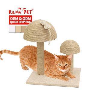 Fabricante al por mayor diseño de setas Bola de sisal rascador para gatos - Product Image 6
