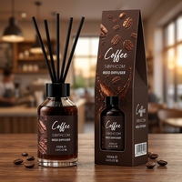 HUAYA – Bouteille de parfum ronde artisanale en verre, surdimensionnée, colorée, personnalisable, DIY, longue durée, écologique, sans phtalates