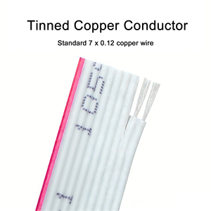 工厂定制 FC 16P IDC 灰色扁平带状电缆，带 2*8P 2.54mm 间距 100mm 电线，适用于电子设备 LED 屏幕 PCB - Product Image 4