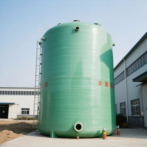 Tanque de almacenamiento FRP para la industria del papel Tanque GRP resistente a productos químicos para agentes blanqueadores - Product Image 1