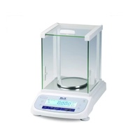 Balance de laboratoire numérique de haute précision avec capteur de température et d'humidité, machine d'équilibrage, balance analytique électronique