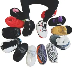 Zapatillas de felpa cómodas para el hogar, zapatos de interior, talla media, venta al por mayor, muchos modelos
