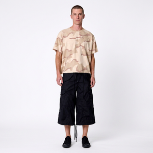 T-shirt pour homme à manches courtes, col rond, imprimé camouflage, style décontracté, jersey 100% coton, coupe ajustée, toutes tailles - Product Image 1