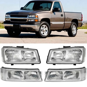 10396912,10396913 Phare avant combiné LED blanc <span class=keywords><strong>en</strong></span> promotion pour <span class=keywords><strong>Chevrolet</strong></span> <span class=keywords><strong>Silverado</strong></span> 2003 2004 <span class=keywords><strong>2005</strong></span> 2006 - Product Image 4