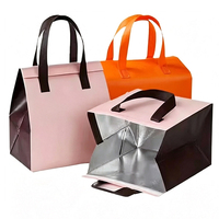 Sac isotherme non tissé imperméable pour livraison de repas à emporter, sac repas thermique non tissé isolé