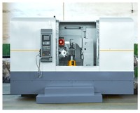 Máquina de procesamiento de engranajes cónicos dentados y engranajes helicoidales, máquina de tallado de engranajes de cuatro ejes con control numérico