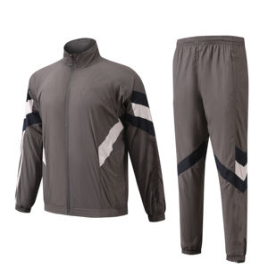 بدلة رياضية مخصصة للرجال من أندية كرة القدم، طقم تدريب زي كرة القدم، بدلة رياضية بيضاء لكرة القدم بشعار العلامة التجارية - Product Image 3