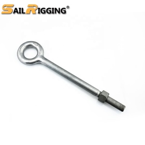 Machinery <strong>Us</strong> Shoulder Type G291 Forged Lifting <strong>Eye</strong> <strong>Bolts</strong> With Long Shank