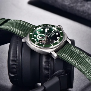 PD1736 PAGANI DESIGN 2025 Montres mécaniques automatiques pour hommes, mode décontractée, saphir, acier inoxydable, plongée, TMI NH39 Reloj Hombre - Product Image 3