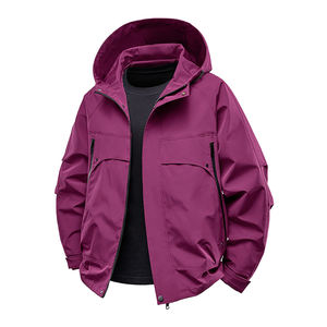 Chaqueta de Motocicleta para Hombre, Invierno 2025, Nueva Moda, Holgada, Cómoda, Impermeable, Cortavientos, Estilo Joker - Product Image 1