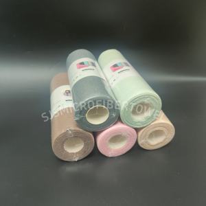 Paños de Limpieza al por Mayor de 180-200 g/m² del Fabricante con MOQ Flexible, Rollo de Toallas de Microfibra - Product Image 1