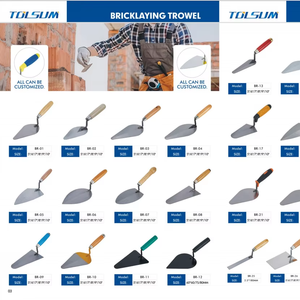 Llana para Ladrillos Personalizada <span class=keywords><strong>de</strong></span> Fábrica con Todas las Formas, Herramientas <span class=keywords><strong>de</strong></span> Albañilería <span class=keywords><strong>de</strong></span> Acero al Carbono y Acero Inoxidable, Herramientas para Estuco, Llana para Cemento - Product Image 1