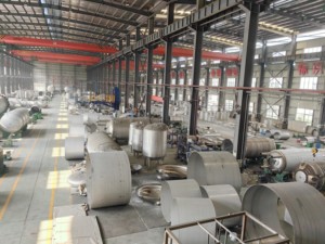 Ue Standard di alta qualità GMP Pichia Pastoris Bioreactor 50l-50l-200l-500l acciaio inossidabile per recipiente a pressione da laboratorio - Product Image 5